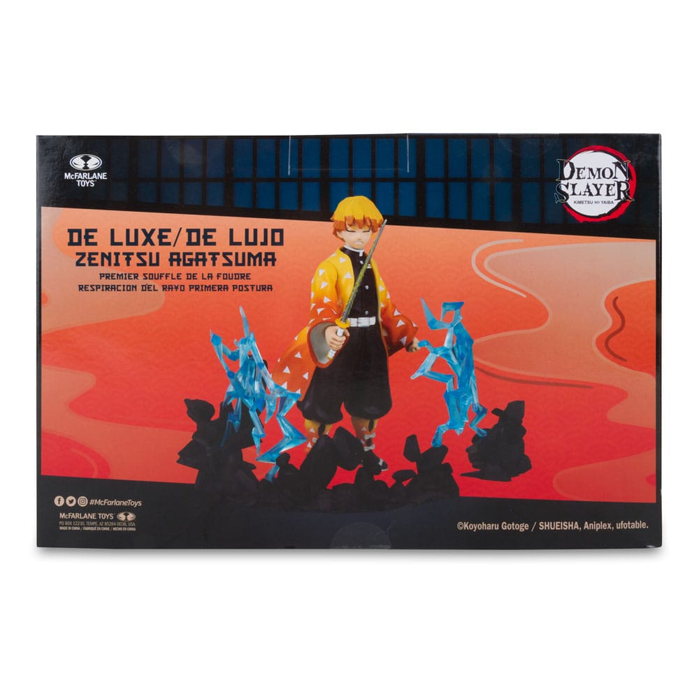 Demon Slayer: Kimetsu no Yaiba Actionfigur Zenitsu Thunder Breathing Deluxe 13 cm