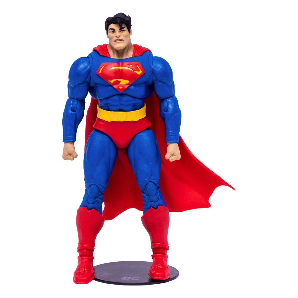Superman vs. Armored Batman DC Actionfiguren Collector Multipack 18 cm - ein Kniepanzer von Batman abgefallen