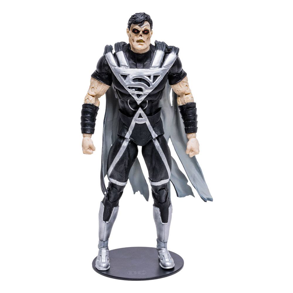 Black Lantern Superman (Blackest Night) DC Multiverse Build A Actionfigur 18 cm