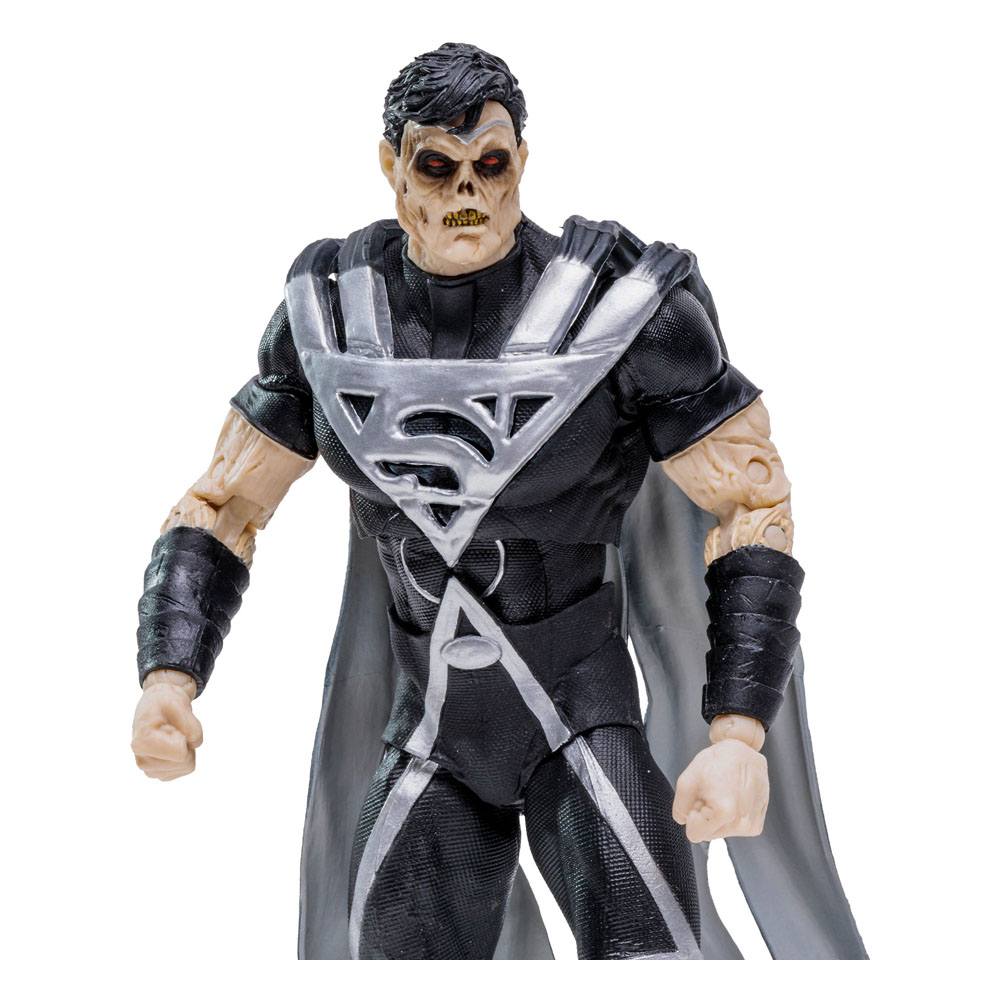 Black Lantern Superman (Blackest Night) DC Multiverse Build A Actionfigur 18 cm
