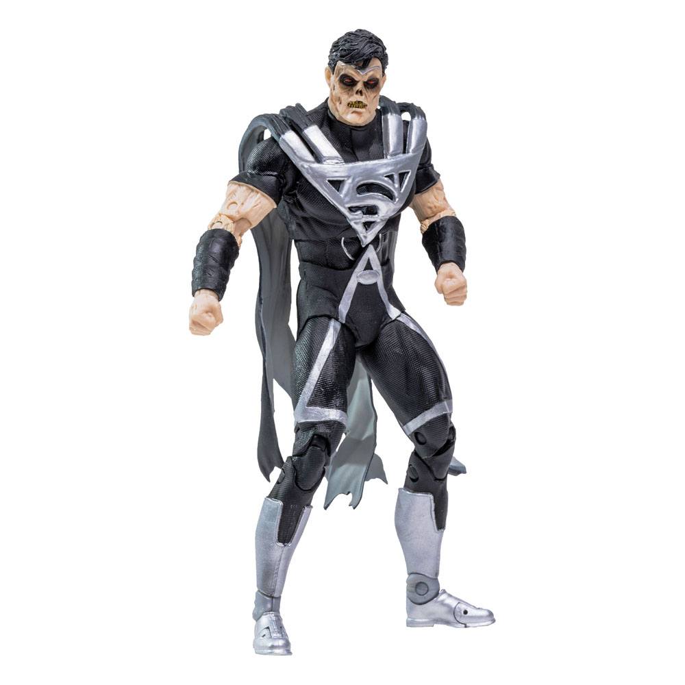 Black Lantern Superman (Blackest Night) DC Multiverse Build A Actionfigur 18 cm