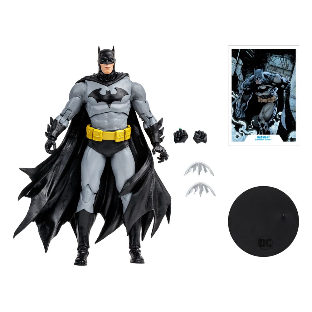 Batman DC Multiverse Actionfigur (Hush)(Black/Grey) 18 cm