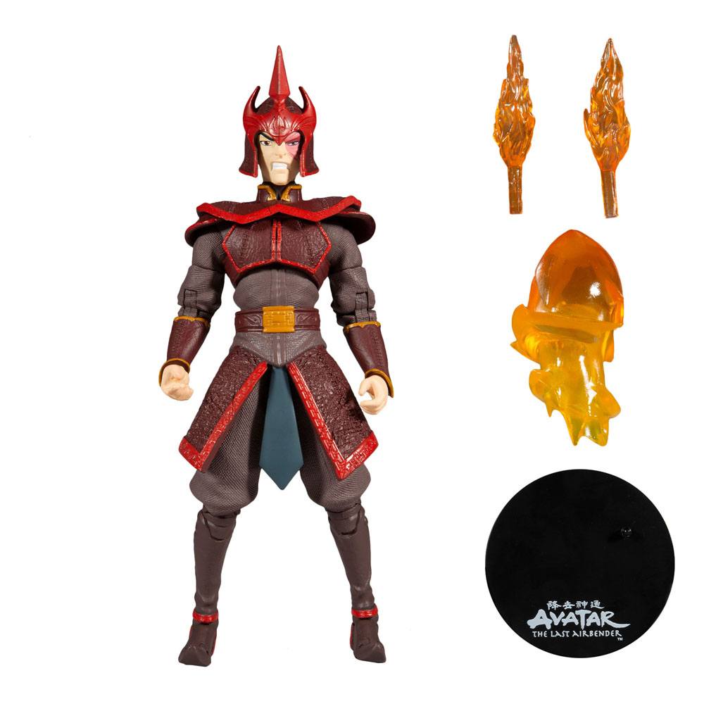 Prince Zuko Helmeted, Avatar - Der Herr der Elemente Actionfigur (Gold Series) 18 cm