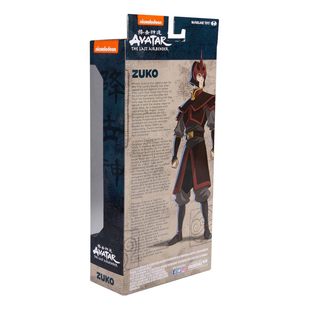 Prince Zuko Helmeted, Avatar - Der Herr der Elemente Actionfigur (Gold Series) 18 cm