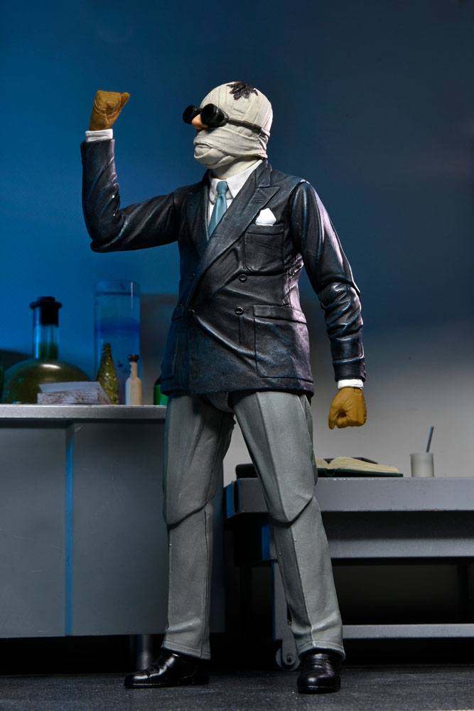 Universal Monsters Actionfigur Ultimate The Invisible Man 18 cm