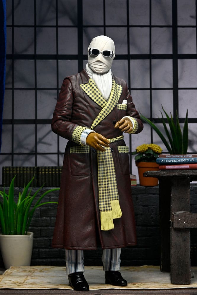 Universal Monsters Actionfigur Ultimate The Invisible Man (Kemp House) 18 cm