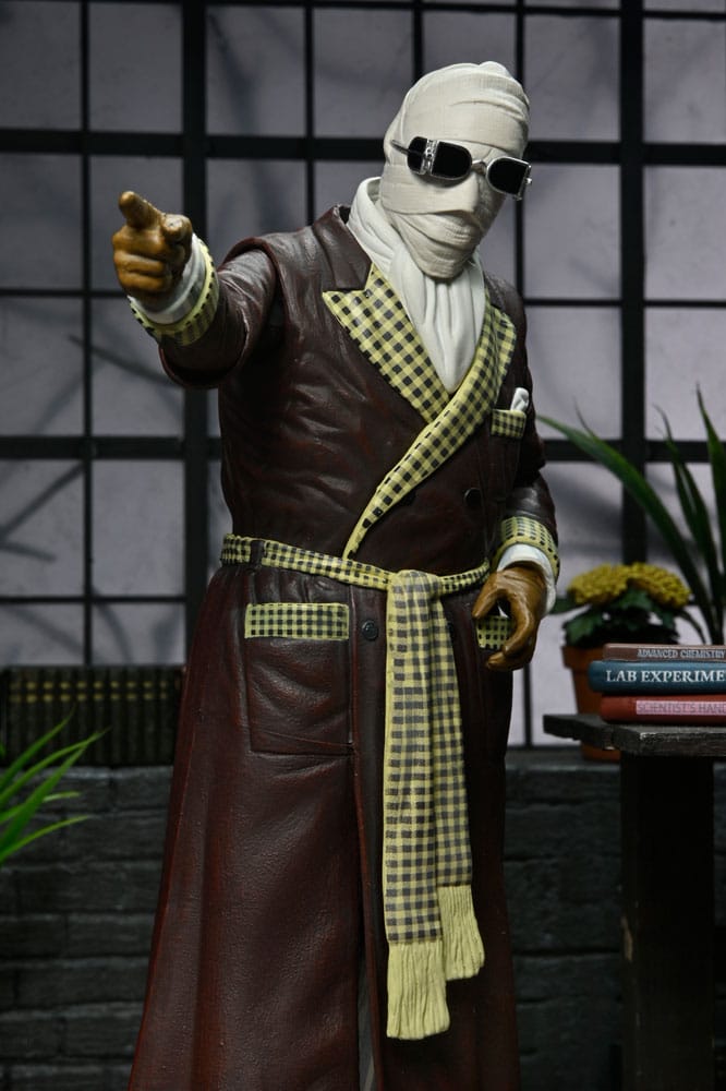 Universal Monsters Actionfigur Ultimate The Invisible Man (Kemp House) 18 cm