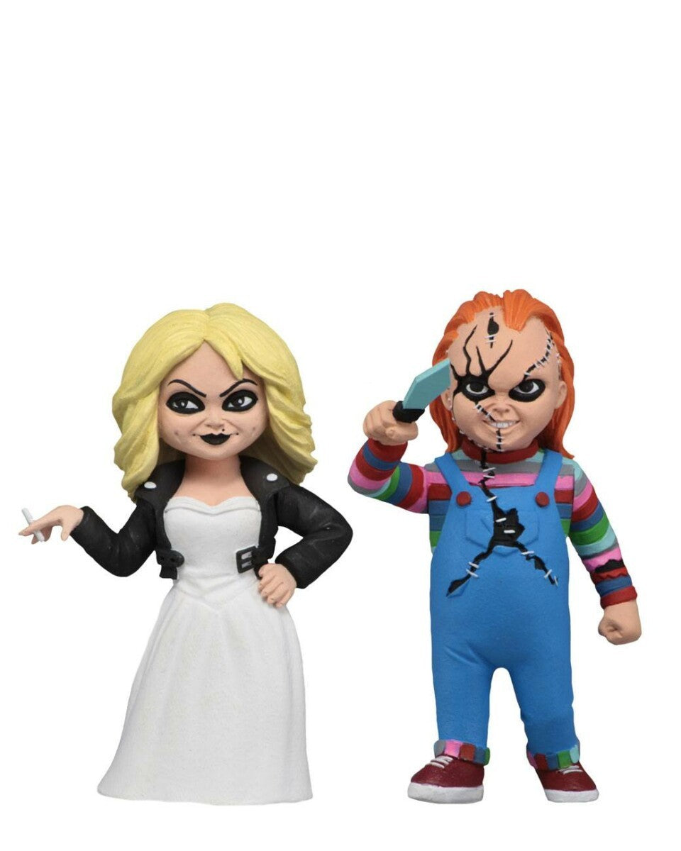 Chucky und seine Braut Toony Terrors Actionfiguren Doppelpack Chucky &amp; Tiffany 15 cm