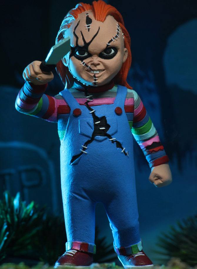 Chucky und seine Braut Toony Terrors Actionfiguren Doppelpack Chucky &amp; Tiffany 15 cm