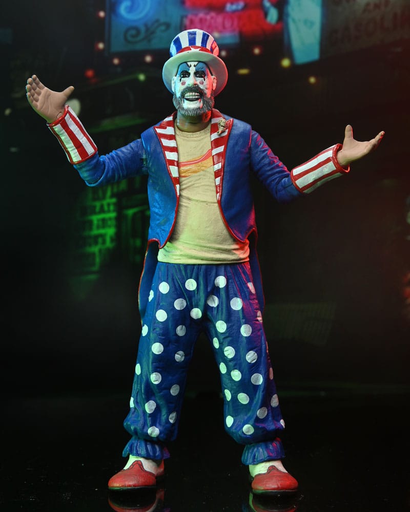 House of 1000 Corpses Actionfigur Captain Spaulding (Tailcoat) 20th Anniversary 18 cm