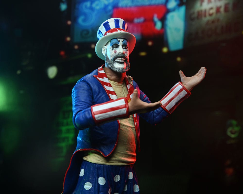 House of 1000 Corpses Actionfigur Captain Spaulding (Tailcoat) 20th Anniversary 18 cm