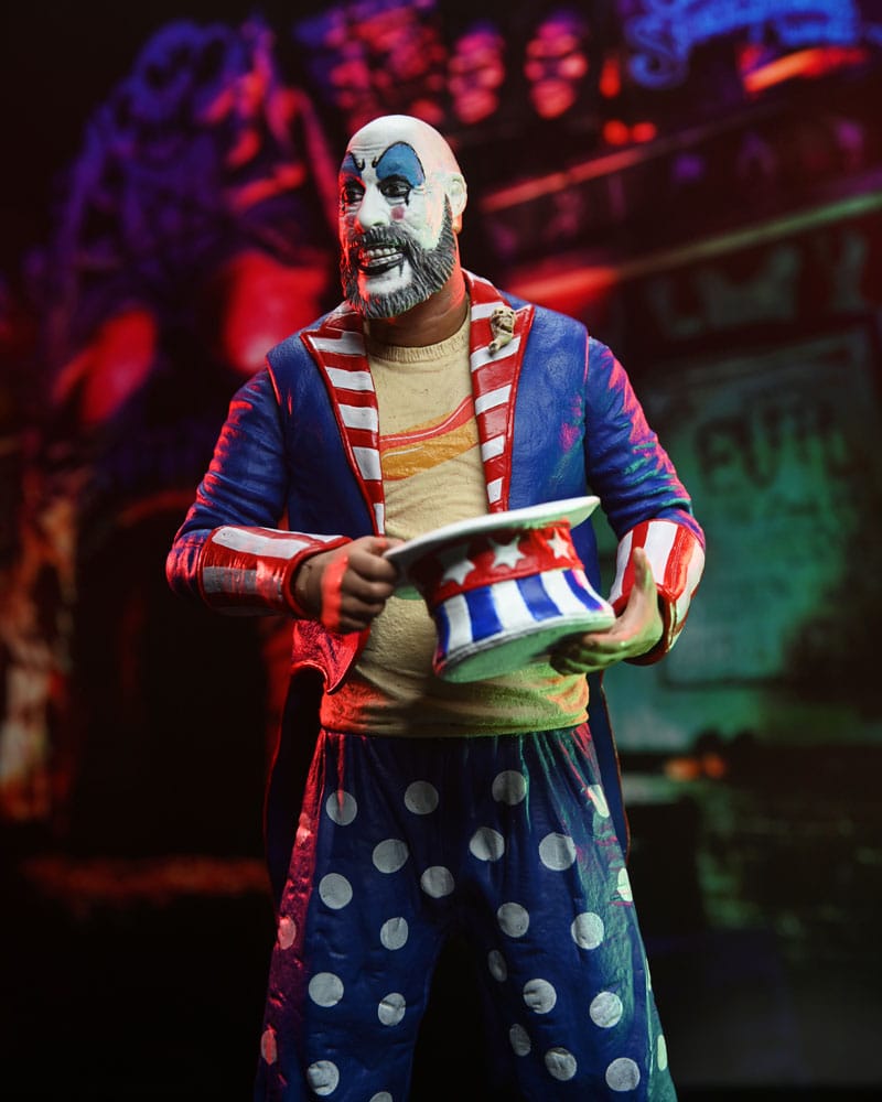 House of 1000 Corpses Actionfigur Captain Spaulding (Tailcoat) 20th Anniversary 18 cm