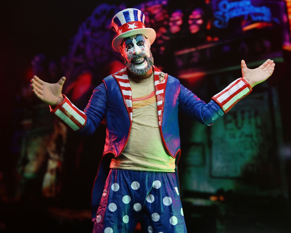 House of 1000 Corpses Actionfigur Captain Spaulding (Tailcoat) 20th Anniversary 18 cm