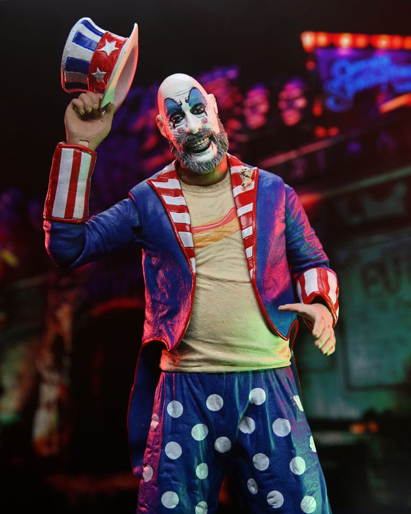 House of 1000 Corpses Actionfigur Captain Spaulding (Tailcoat) 20th Anniversary 18 cm