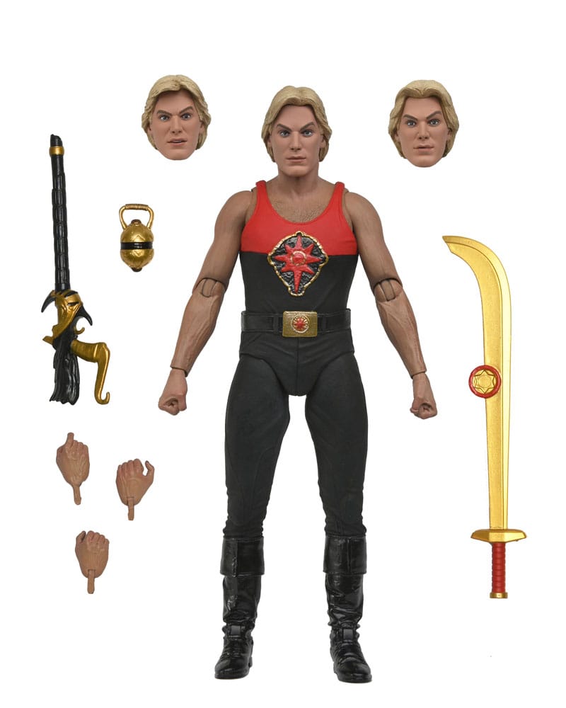 Flash Gordon (1980) Actionfiguren Ultimate Flash Gordon + Ming + Vultan 18 cm