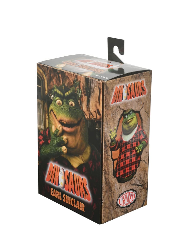 Die Dinos Actionfiguren Ultimate Earl + Baby Sinclair 18 cm
