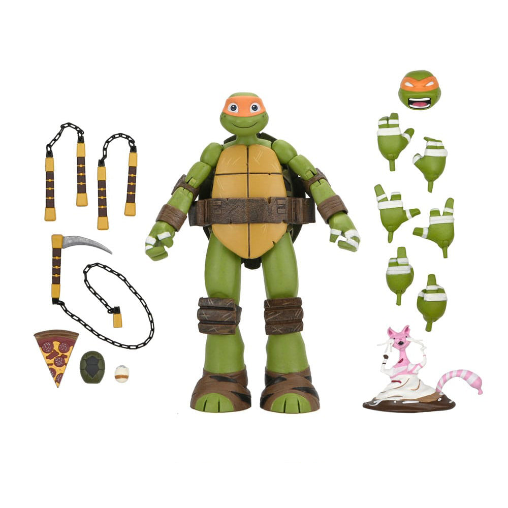 Teenage Mutant Ninja Turtles Actionfiguren Ultimate Raphael, Leonardo, Michelangelo, Donatello 18 cm PRE-ORDER