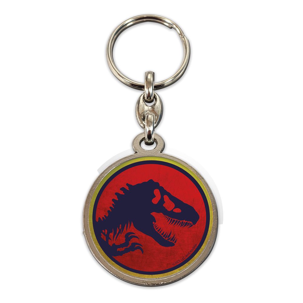 Jurassic Park Metall-Schlüsselanhänger Logo 7 cm