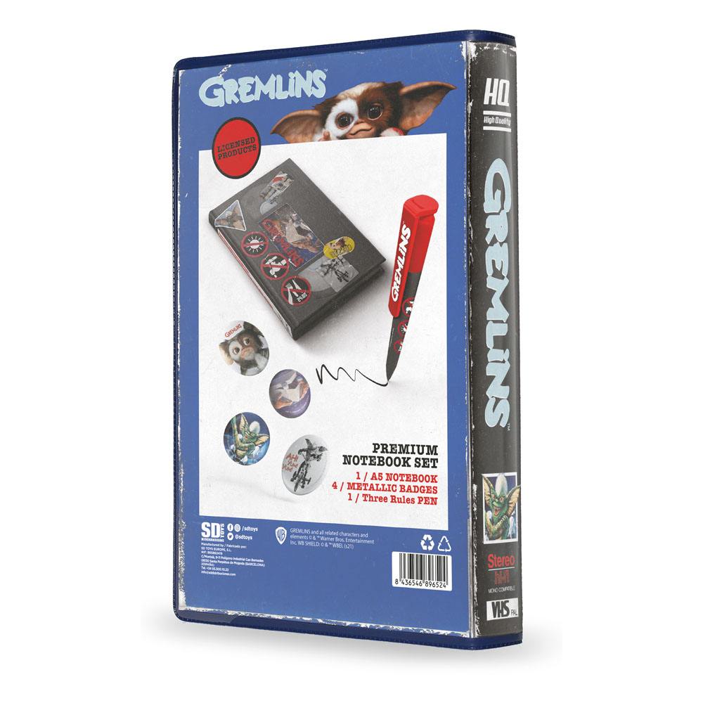 Gremlins Schreibset 6-teilig VHS Optik